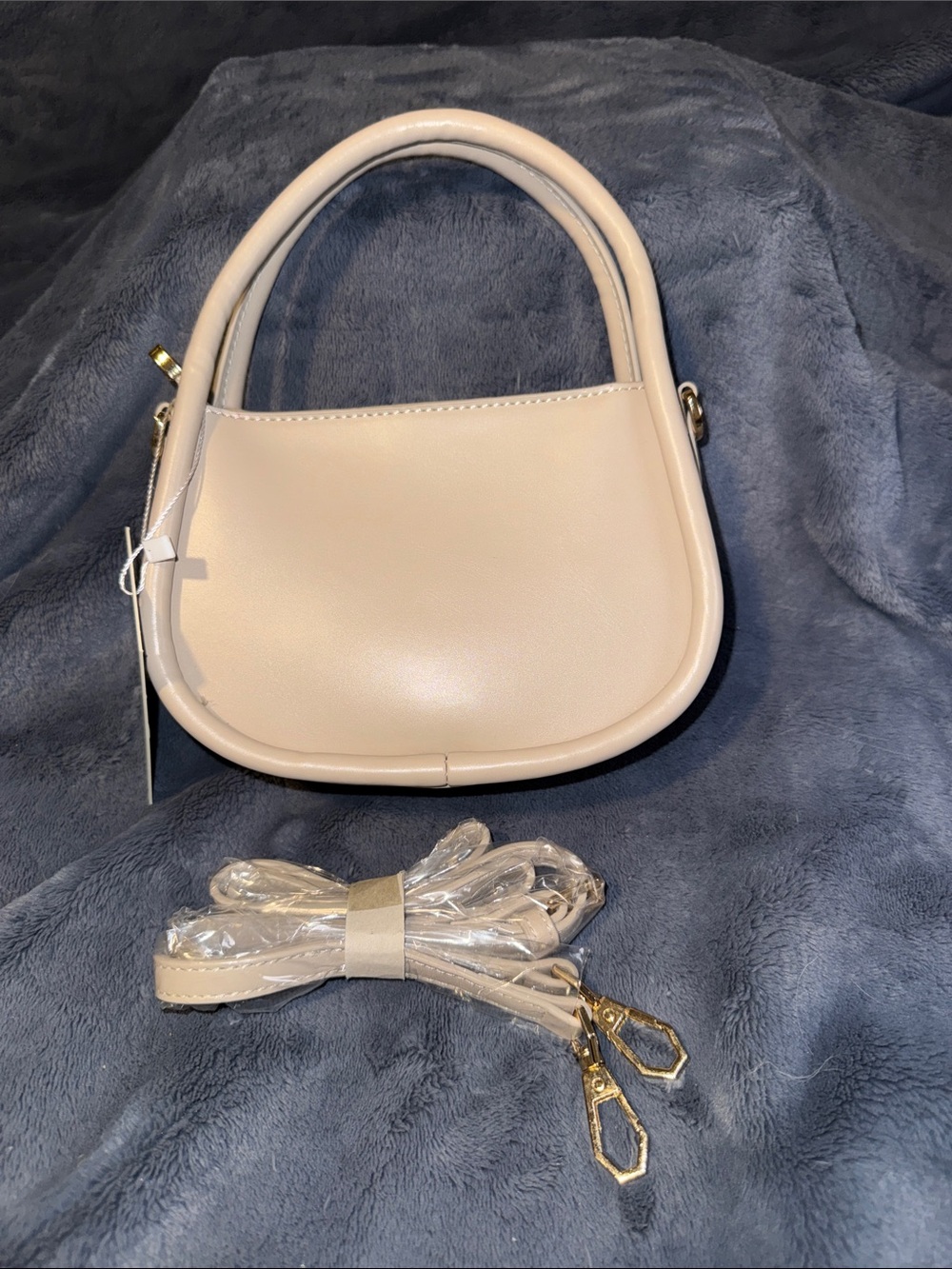 Every Hour Dakota Cream Mini Top-Handle Bag